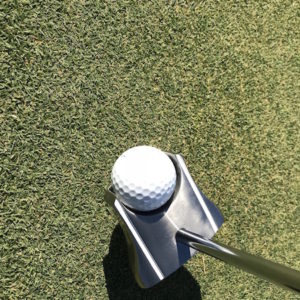 Face on GP Putter ball pickup putter review