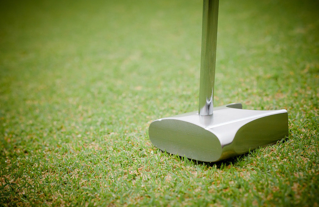 Face on GP putter how to putt