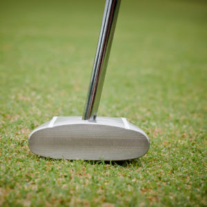 Face-on GP putter view
